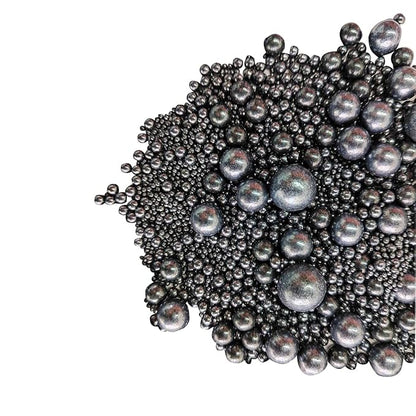 Edible Black Sugar Pearls Candy Sprinkles 120G/ 4.23Ounce Baking Cake Sprinkles Cupcake and Cake Topper Cookie Decorations Wedding Party Valentines Halloween Christmas Supplies