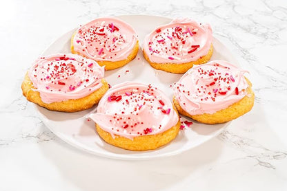 Bakerpan Valentine Mix Jimmies Sprinkles - 6 Ounces Edible Sprinkles for Cake Decorating, Cupcakes, Ice Cream, Cake Decorations (Made in USA)