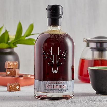Escuminac Canadian Maple Syrup, Value Bundle, 3 Harvests Included Extra Rare, Great Harvest and Late Harvest, 3 x 16.9 fl oz, 100% Pure & Organic.