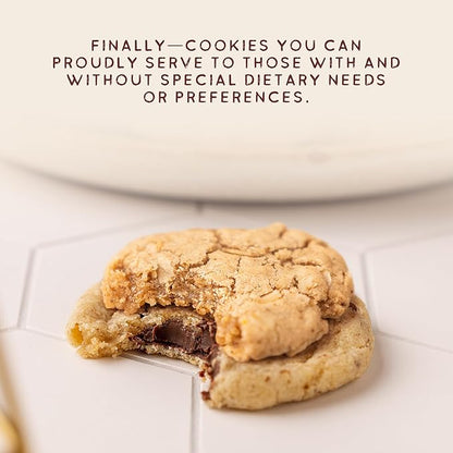 Autumn Sons Baking Co. Gluten Free Chocolate Chunk & Oatmeal Cinnamon Cookie Mix Combo Pack. Vegan Plant Based Baking Mix. Free From 11 Common Allergens. 9.3 oz (Pack of 2)