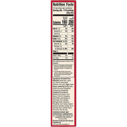 Betty Crocker Super Moist Cake Mix-Cherry Chip-15.25 Oz,2 Pack