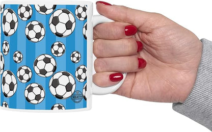 11 OZ Novelty Coffee Mugs - Christmas Gift (Soccer Theme)