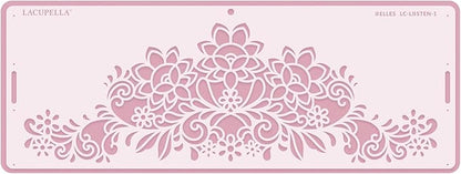 Long Border Cake Stencil, 4" x 12.75" (Belles)
