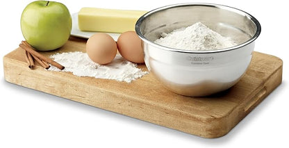 Cuisinart Mixing Bowl Set, Stainless Steel, 3-Piece, CTG-00-SMB