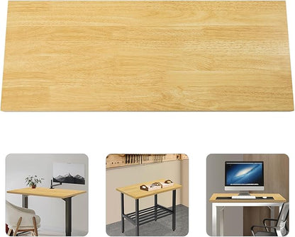 Butcher Block Countertop | 30x12in Wood Board Countertop | DIY Washer Dryer/Island/Kitchen Counter top | countertop Cutting Board | 1102lbs Load Capacity | Wood Color | NO Base Legs, 1.38in Thick