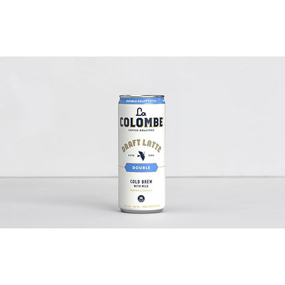 La Colombe Coffee, Double Draft Latte, 11 fl oz Cans (Pack of 12), Coffeehouse Quality Cold Brew, Specialty Grade Coffee Beans, Ready-to-Drink On-the-Go