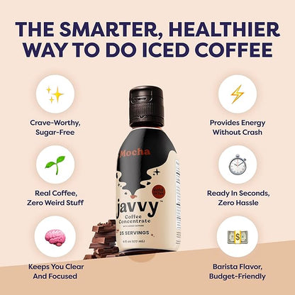 Coffee Concentrate Bundles - Cold Brew Coffee, Perfect for Hot or Iced Instant Coffees, Hot Drinks, Cold Brew Concentrate, 35 Servings - Variety - Standard Flavors