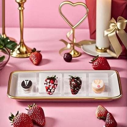 100 Pcs 2.5" X2.2" X2" Clear Small Bakery Treat Boxes Single Chocolate Covered Strawberries Box Macaron Gift Boxes Mini Cinnamon Roll Boxes for 2 for Birthday Wedding Christmas, Valentine's