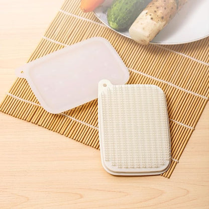 Vegetable Brush, 2 PCS Vegetable Brush Scrubber for Fruits, Potato Scrubber Potato Brush, Soft Bristle Brush for Potato/Carrots/Lotus Root