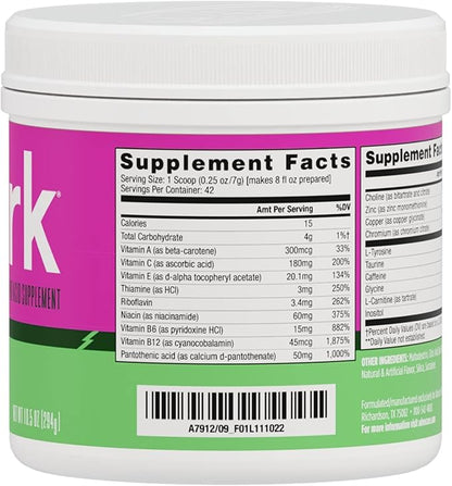 AdvoCare Spark - Energy Drink Mix - Vitamin & Amino Acid Supplement - Supports Energy & Focus - Portable Immune Support - Sugar-Free - Watermelon
