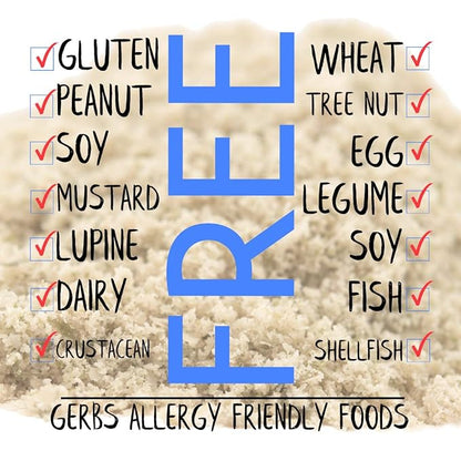 Gerbs Ground Pumpkin Seed Meal, 2 LBS - Top 14 Food Allergy Free & NON GMO - Vegan & Keto Safe – Cold Milled Full Oil Seed Protein Powder