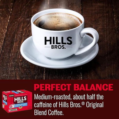 Hills Bros. House Blend Keurig K-Cup Pods for Keurig Brewers – Dark Roast Premium Arabica Blend, Kosher – 1 Pack of 12 Single Serve Pods