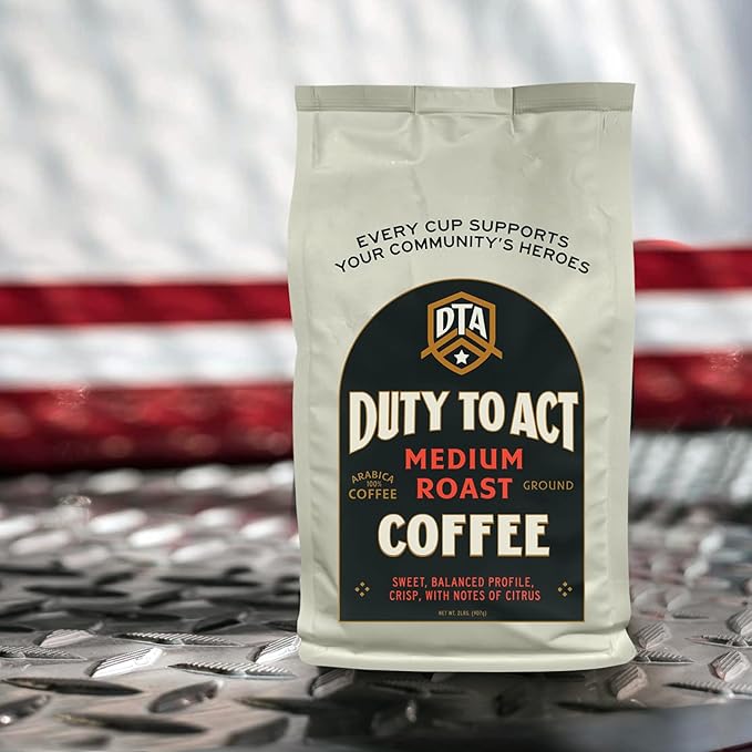 Duty to Act Dark Roast & Medium Roast Ground Coffee, 2 lb. (Variety Pack)
