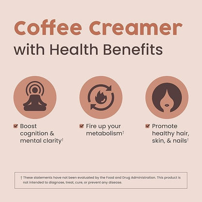 NativePath Keto Coffee Creamer Powder Vanilla Chai — Keto-Friendly, Non-Dairy & Low Sugar Creamer. Made with Grass-fed Collagen Protein Powder, MCT Oil & Monk Fruit. Soy & Gluten Free (7.1 OZ)