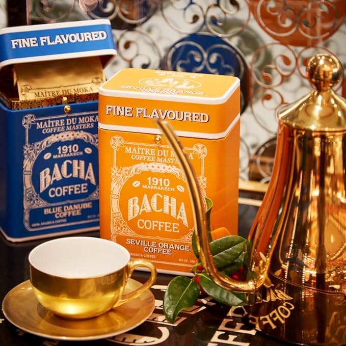 Bacha Coffee | Volcán Azul Single Origin Signature Nomad Collection, 100% Arabica Specialty Coffee, Ground Beans, Medium Roast, 250g