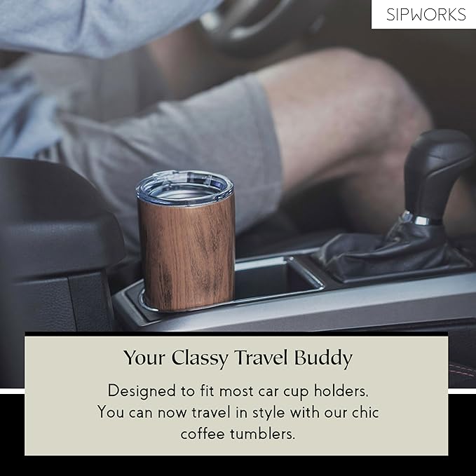 Coffee Tumbler – 20 oz Insulated Travel Coffee Mug, Spill Resistant Stainless Steel Large Coffee Cup with Lid for Hot & Iced Drinks - Aquamarine