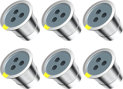 Stainless Steel Reusable K Cups Compatible for Ninja Coffee Maker,Upgrade 6 Pack K Cups Reusable Coffee Pods,Permanent Coffee Filters Fit for Ninja CFP201 CFP300 CFP301 CFP400 (6 Pack)