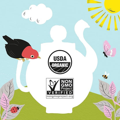 Clipper Tea, Earl Grey, Organic Tea with Citrus Begamot, Plant Based, Black Tea, Caffeinated British Tea, 6 Pack, 120 Unbleached Tea Bags