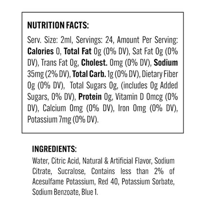 Crush, Fruit Punch, Liquid Water Enhancer – New, Better Taste (4 Bottles, Makes 96 Flavored Water Drinks) 1.62 Fl Oz (Pack of 1)