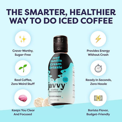 Coffee Concentrate Bundles - Cold Brew Coffee, Perfect for Hot or Iced Instant Coffees, Hot Drinks, Cold Brew Concentrate, 35 Servings - Variety - Limited Edition