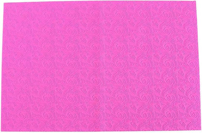 GROWTAIL Cake Fondant Impression Mat, Impression Lace Mold Fondant Cake Decorarting Tools-Spring Bloom/Spiricle/Crocodile Alligator Pattern (Spiricle Pattern)