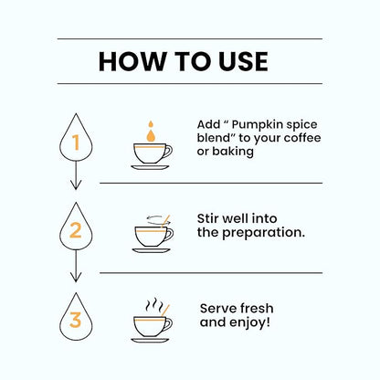 Spice Drop Pumpkin Spice Extract - Up to 180 Drops Per Bottle | Coffee, Cooking, Baking, Dessert | Rich In Quality And Aroma | No Added Color or Preservative | Vegan , Pack of 1