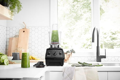 Vitamix Personal Cup Adapter, BPA-Free, Dishwasher Safe, Two 20oz Cups, Two Lids and One Adapter, Clear