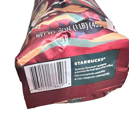Starbucks Thanksgiving Blend Whole Bean Coffee 1 Pound (16 ounces), Packaging may vary