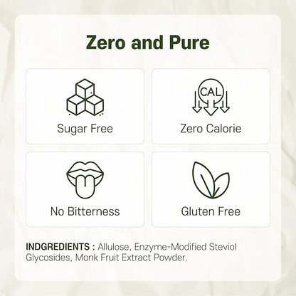 MONKSHUSHU Allulose Syrup 45.9 Fl Oz - Allulose 99.692%, Keto Diet, Vegan friendly, Stevia Blend Thin Syrup, Zero Calorie Sugar Substitute, Monk Fruit, Gluten Free, 0g Net Carbs, Non-GMO