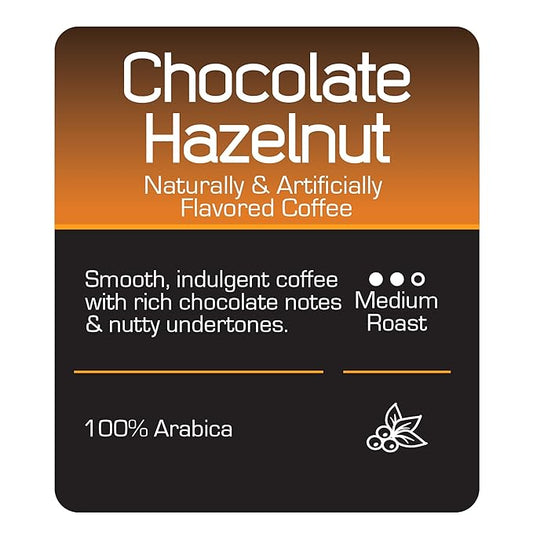 Roast Ridge Single Serve Coffee Pods for Keurig K-cup Brewers, Chocolate Hazelnut Blend, Medium Roast, 100 Count