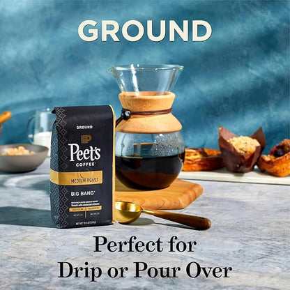 Peet's Coffee, Dark Roast Ground Coffee - French Roast 28 Ounce Bag