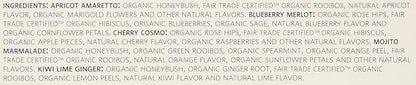 Tea Forte Single Steeps Loose Leaf Herbal Retreat Premium Tea Sampler 15 Count 3 of Each Assorted Blends, Pre-Portioned Single Serve Pouches, Steeps 12 oz
