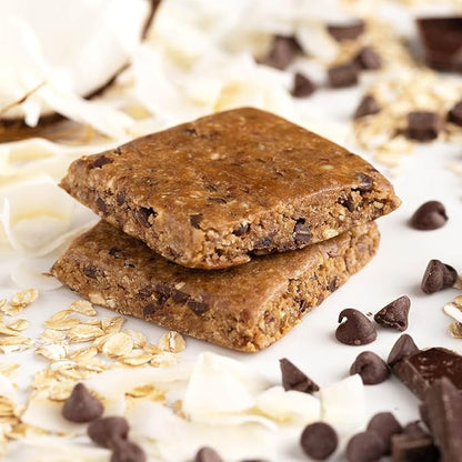 PROBAR - MEAL Bar, Chocolate Coconut, Non-GMO, Gluten-Free, Healthy, Plant-Based, Whole-Food Ingredients, Natural Energy (12 Count)
