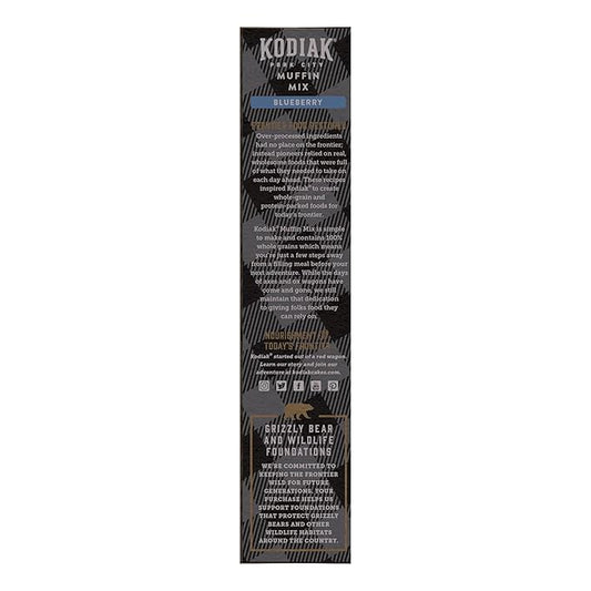 Kodiak Cakes Muffin Mix, Blueberry, 14 Ounce, Pack of 6