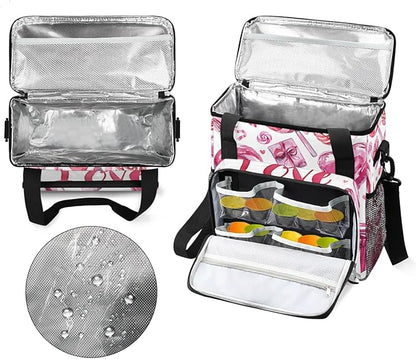 Coffee Maker Travel Bag Compatible with Keurig K-Mini, K-Mini Plus, Nespresso Vertuo or Other Accessories, Portable Coffee Maker Case with Shoulder Strap for Travel(Bag Only)