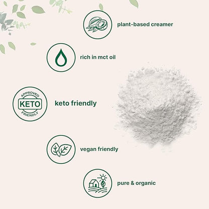 Micro Ingredients Organic Coconut Milk Powder, 2 Lb | Plant-Based Creamer for Coffee, Tea & Smoothies | Pure & Rich in MCT | Non-GMO, Gluten-Free, Keto & Paleo Friendly
