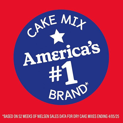 Betty Crocker Delights Super Moist Spice Cake Mix, Holiday Baking, 13.25 oz (Pack of 12)