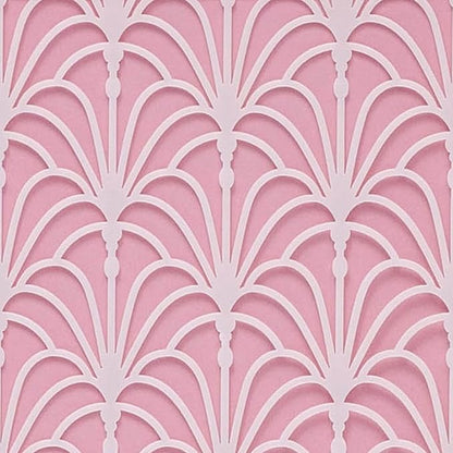 Large Cake Decorating Stencil (FANSA) Fan Art Deco Pattern