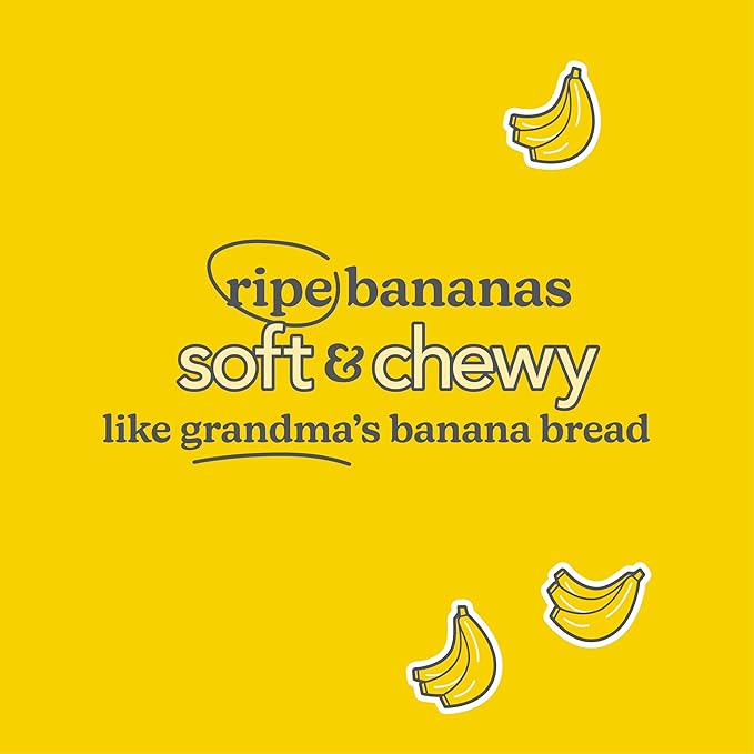 Love + Chew Superfood Soft Baked Cookies, Banana Bread Flavor, Plant Based Cookie Made With Almonds, Chia Seeds, & Bananas for Kids and Adults, Vegan Snacks, Gluten Free, Paleo, Non GMO, 60 Pack