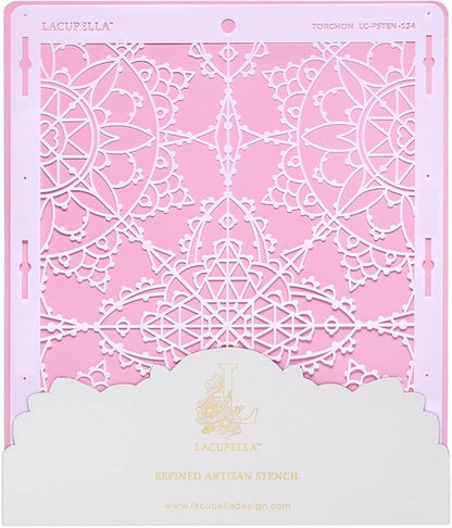 Large Cake and Baking Decorating Stencil (TORCHON)