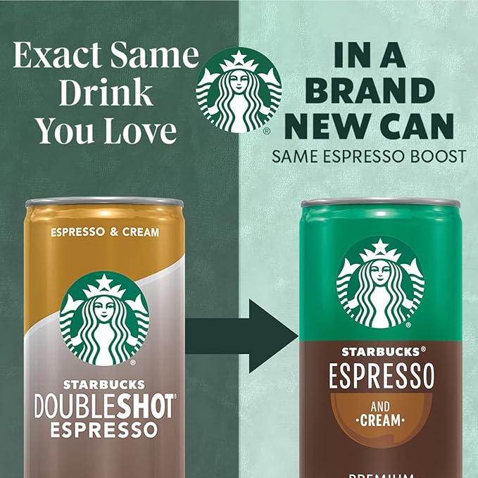 Starbucks Doubleshot, Salted Caramel, 6.5 Ounce, 12 Count (Packaging May Vary)