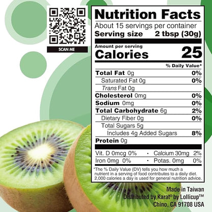 Tea Zone [1 Pound] Kiwi Popping Pearls, Bursting Pearls for Teas, Shakes, Smoothies, Dessert Toppings