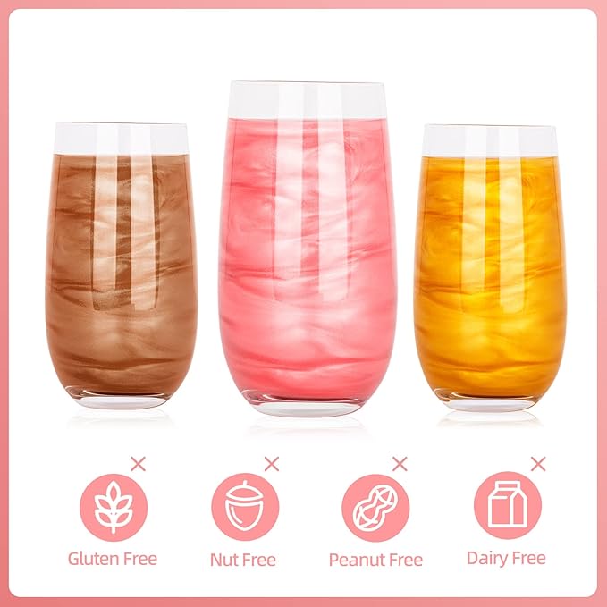 Iridescent Edible Glitter Spray - 3/4oz Luster Dust Edible Food Grade Glitter Shimmer Dust Powder for Cocktails, Drinks, Cake Decorating - Metallic Food Coloring Powder for Wine, Candy, Cookie, Icing