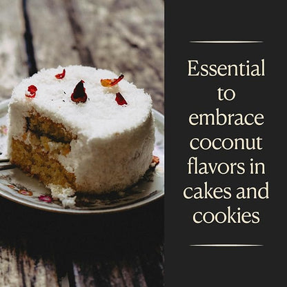 Cook's, Coconut Flavoring for Cakes, Cookies, Pastries, Ice Creams, Smoothies, 4 oz