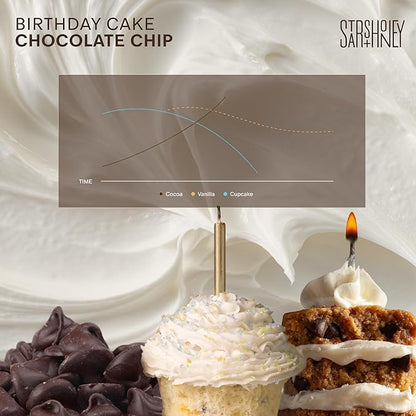 Stars + Honey Protein Bars- Birthday Cake Chocolate Chip, 15g Protein, 2g Sugar, w/Collagen Keto Friendly Snack - Gluten, Dairy, & Soy Free - High-Protein Snacks for Energy & Recovery-10 pack