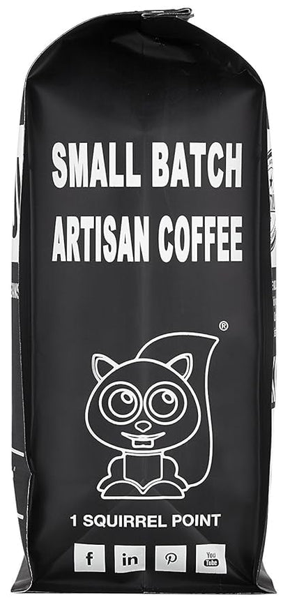 Koffee Kult Thunder Bolt Dark French Roast Whole Bean Coffee - Small Batch 100% Arabica Gourmet Blend, Bold and Well Balanced 32oz Resealable Package