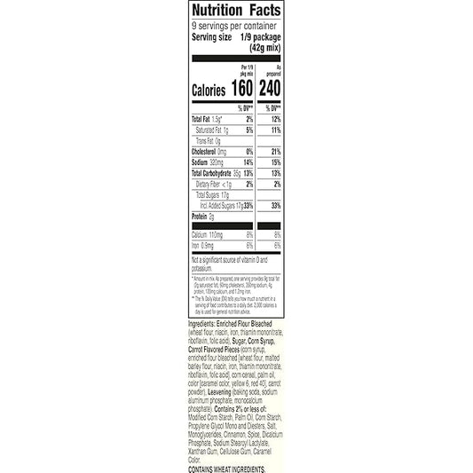 Betty Crocker Delights Super Moist Carrot Cake Mix, 13.25 oz