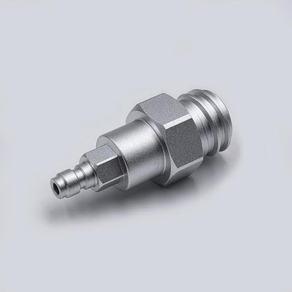Carbon Dioxide Filling Adapter 8mm Male Quick Disconnect TR21-4 for Soda Water Machine Sparkling Water Maker External CO2 Tank