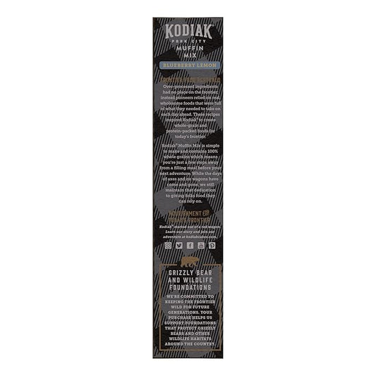 Kodiak Cakes Power Bake, Protein Muffin Mix, Blueberry Lemon, 14 Ounce (Pack of 6)