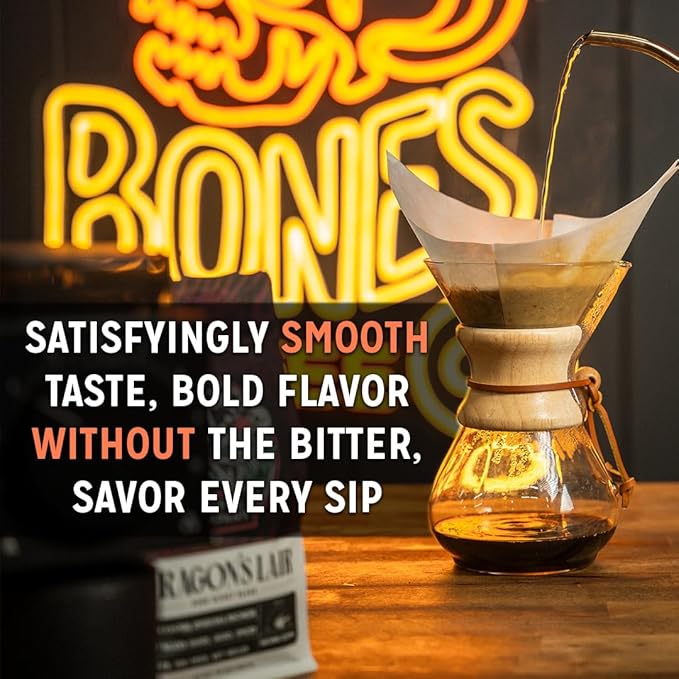 Bones Coffee Company Fallout Valiant Vanilla, Vanilla Wafer Flavored Coffee Pods, Low Acid Medium Roast Single-Serve Bones Cups, Compatible with 1.0 & 2.0 Capsule Brewers Coffee Maker, 12 Count